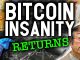 URGENT!! BITCOIN INSANITY RESUMES! PATH TO $1M BTC