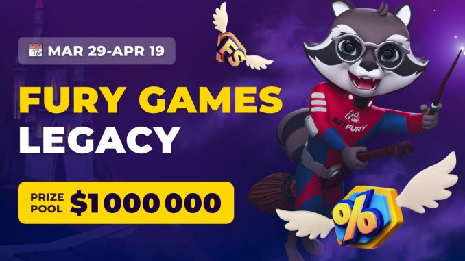 BetFury Launches iGaming Event With $1M Prize Pool