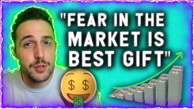 GREATEST CRYPTO GIFT!!! FEAR IN THE MARKET CREATES BIGGEST OPPORTUNITIES