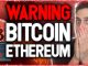 WARNING!! THE MOST EXTREME VOLATILITY IS COMING BITCOIN AND ETHEREUM