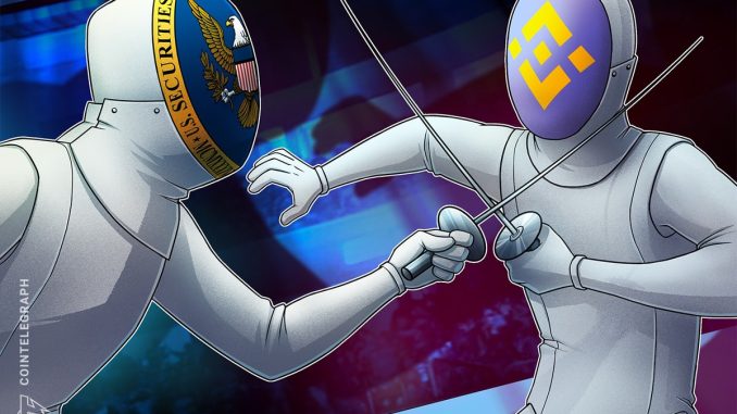 Chamber of Digital Commerce opposes SEC’s overreach in Binance lawsuit