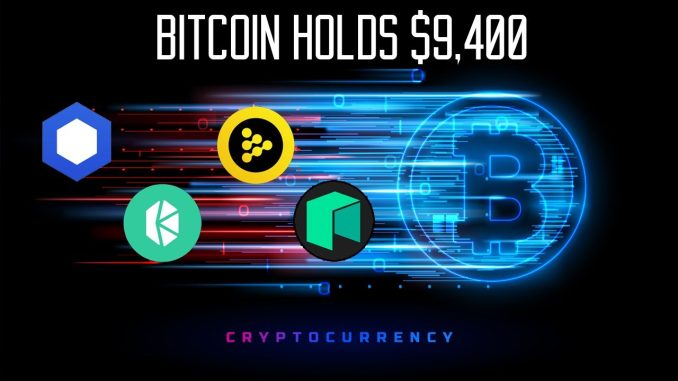 Bitcoin Holds $9,400 | My Top Three Altcoin Sectors To Watch