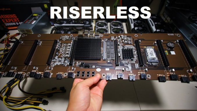 BTC65 RISERLESS GPU Mining Motherboard Review!