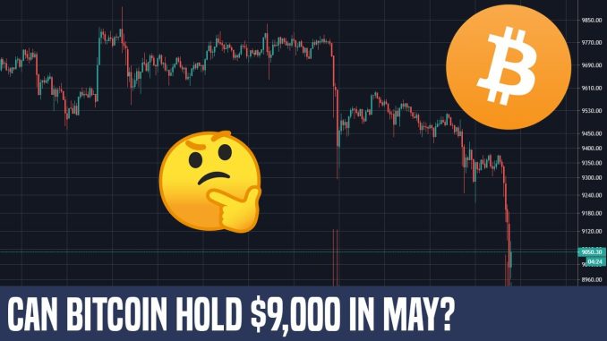 Bitcoin Pulls Back To $9,000 | And The Striking Correlation All Assets Share