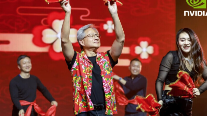 Business or Pleasure: Nvidia's CEO Visits China For the First Time in Years