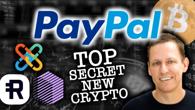 PAYPAL'S TOP SECRET NEW CRYPTOCURRENCY?