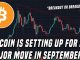 Bitcoin To $20,000 or $6,000? | September is the month to watch!