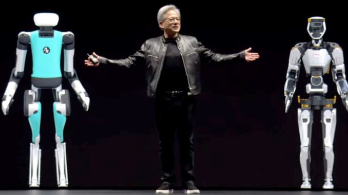 NVIDIA Unveils Project Gr00t for Robotic AI, Apple Vision Pro Integration