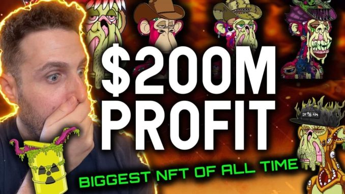 $200 MILLION IN SALES! Best NFT launch of all time + GIVEAWAY