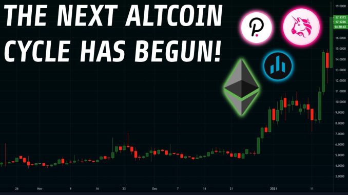 Crypto Goes Parabolic | The Next Altcoin Cycle Is Here